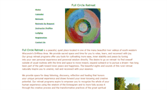 Desktop Screenshot of fullcircleretreat.com